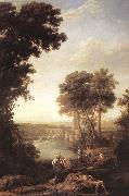 Claude Lorrain Landscape with the Finding of Moses sdfg china oil painting artist